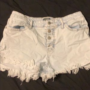 High waisted shorts